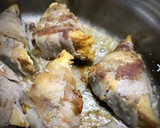 無水鍋 アムウェイ 厚揚げチーズの肉巻き作り方5写真