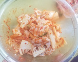 箸休めに♪キムチと豚肉の和え物作り方7写真