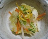 大根・人参・白菜…簡単「減塩柚子酢漬」作り方7写真
