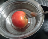 トマトと卵の中華風スープ作り方1写真