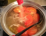 トマトと卵の中華風スープ作り方5写真