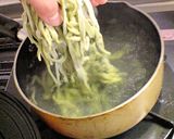 緑がきれい♪手打ちゴマ入り青汁うどん作り方6写真