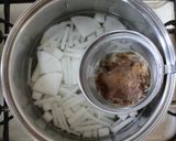 寺のじさまの大根味噌汁～扇に千本、賽ノ目作り方5写真