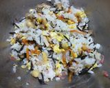 ひじきご飯♪紅生姜がアクセント♪作り方4写真
