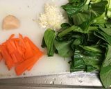 肉団子と小松菜の煮込み作り方1写真