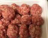 肉団子と小松菜の煮込み作り方2写真