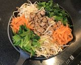 残り野菜簡単ビビンバスキレットでもう一品作り方9写真