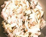 豚肉ときのこのあんかけ揚げ出し豆腐作り方3写真