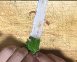 中はふんわり 太刀魚の大葉梅肉巻き天ぷら作り方6写真