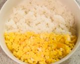 鶏そぼろの三色丼作り方3写真