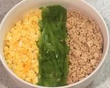 鶏そぼろの三色丼作り方5写真
