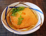 ぽたぽたお揚げさんのきつねうどん♪☆♪作り方4写真