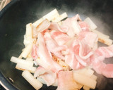 ご飯に合う！豚肉と大根の甘辛炒め！作り方2写真