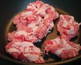 豚肩ロースと彩り野菜の胡麻味噌炒め作り方2写真