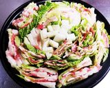 タジン鍋レシピ　豚バラ白菜のミルフィーユ作り方1写真
