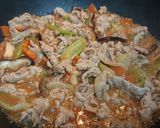 豚肩ロースと彩り野菜の胡麻味噌炒め作り方5写真