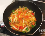 揚げずに簡単！鯖の竜田揚げ野菜ソースがけ作り方10写真