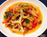 揚げずに簡単！鯖の竜田揚げ野菜ソースがけ作り方11写真