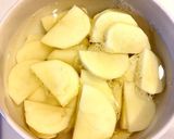 簡単♬じゃがいもと豚バラのオイバター炒め作り方1写真