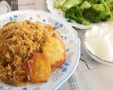 イラン料理 ルビヤポロ(いんげん豆ご飯)作り方13写真