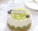 シャインマスカットのレアチーズケーキ作り方12写真