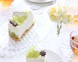 シャインマスカットのレアチーズケーキ作り方13写真