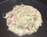 チヂミ粉使用のモチモチ食感お好み焼き！作り方4写真