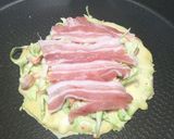 チヂミ粉使用のモチモチ食感お好み焼き！作り方5写真