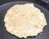 チヂミ粉使用のモチモチ食感お好み焼き！作り方6写真