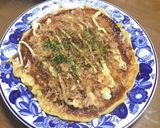 チヂミ粉使用のモチモチ食感お好み焼き！作り方9写真