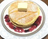 チヂミ粉使用のふんわりパンケーキ♪作り方7写真