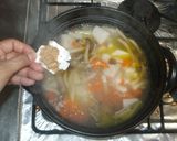 大根とほうれん草のスープ♪簡単具沢山作り方9写真