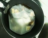 京芋(たけのこ芋)の煮物♪作り方3写真