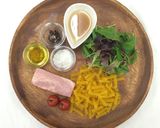 グルテンフリー ベーコンの温サラダパスタ作り方1写真