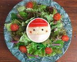 100均ココット皿！サンタのポテトサラダ作り方6写真