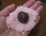 簡単！炊飯器de一口小粒さくらもち作り方4写真