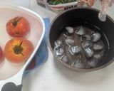 梅シロップと醤油でごくごく飲めるサラダ作り方4写真