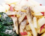 お年寄り絶讚シリーｽ❗林檎、ほうれん草❗作り方9写真