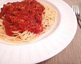 簡単！サバ缶トマトソースパスタ作り方5写真