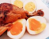 お酢でやわらか♡煮鶏【クリスマスチキン】作り方6写真