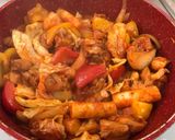 本格韓国料理 「닭갈비／タッカルビ」作り方4写真