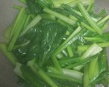 小松菜の煮浸し作り方1写真
