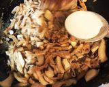 生シイタケと味付け板麩のクズとじ作り方7写真
