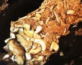 生シイタケと味付け板麩のクズとじ作り方8写真