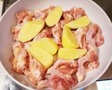 手羽元とじゃが芋のほっくり煮♡作り方2写真