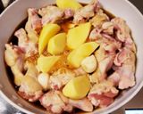 手羽元とじゃが芋のほっくり煮♡作り方3写真