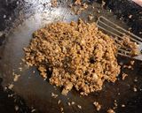 豚挽肉・納豆炒めレタス包み作り方5写真