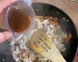 大量レタスと豚コマのピリ辛炒め作り方4写真