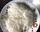 大根サラダ☆ごまマヨネーズ☆作り方1写真