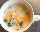 電子レンジで✿鶏団子のポタージュスープ作り方5写真
